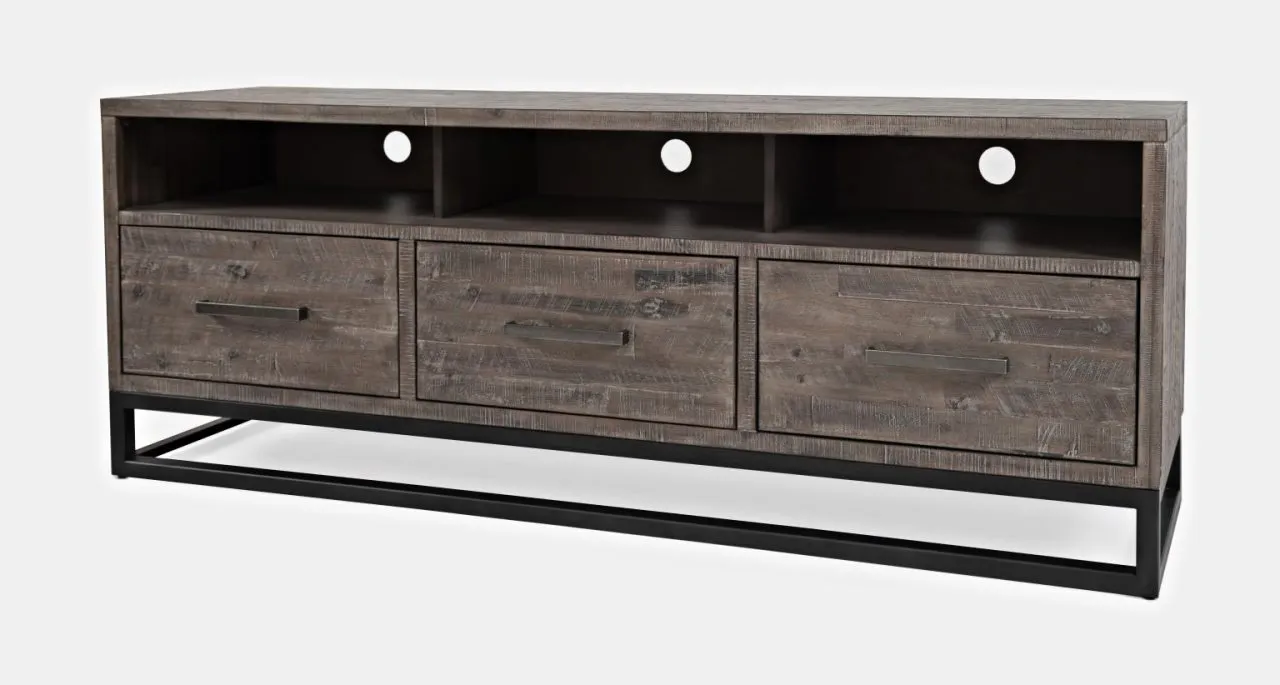 EAST HAMPTON 70 INCH CONSOLE DISTRESSED GREY