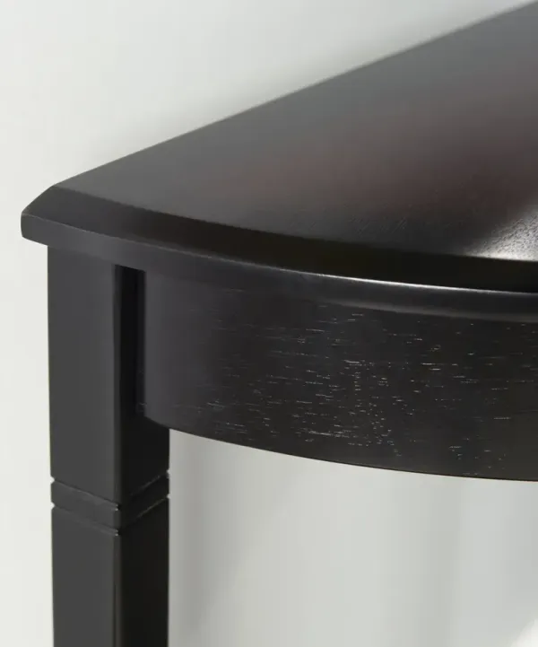 Linon Camden Demi Lune Console Table