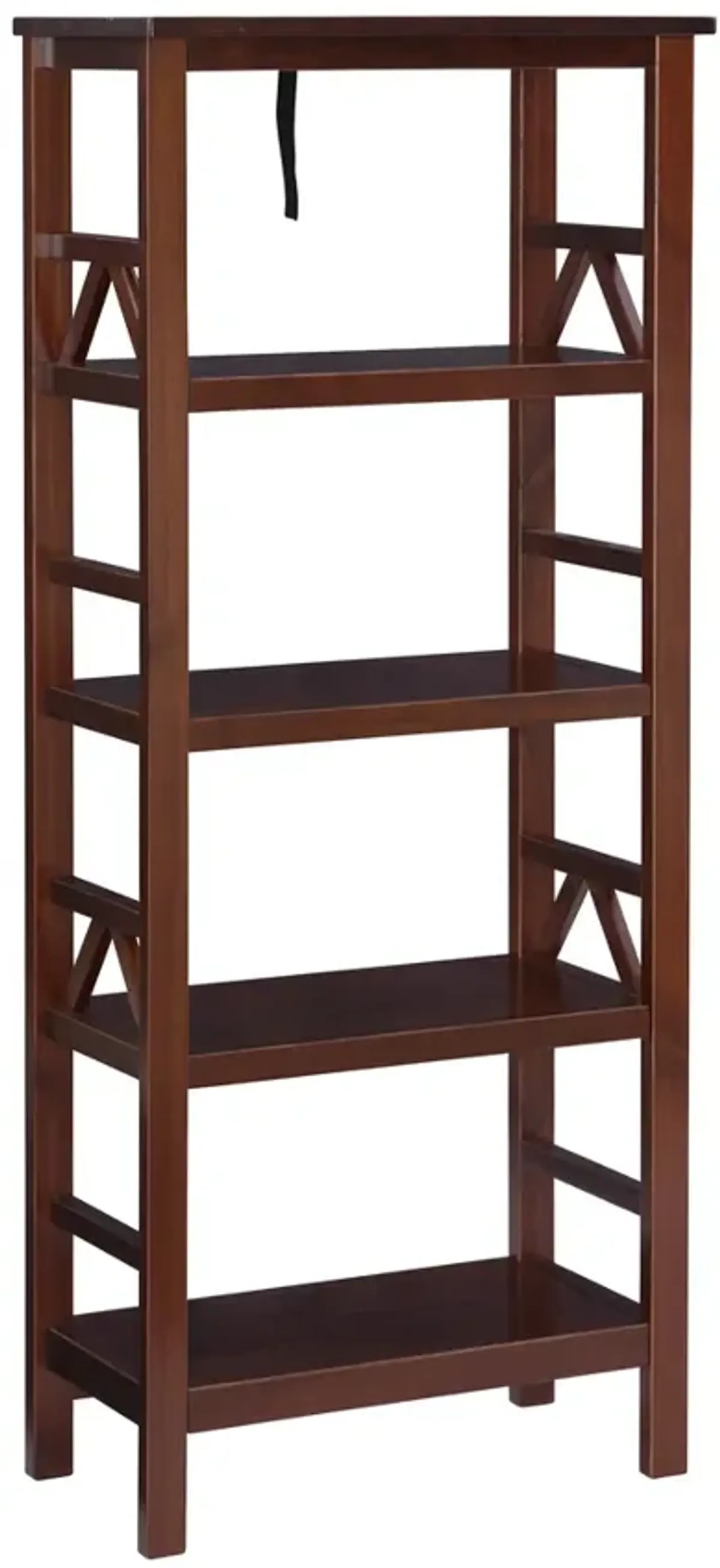 Titan Antique Tobacco Bookcase