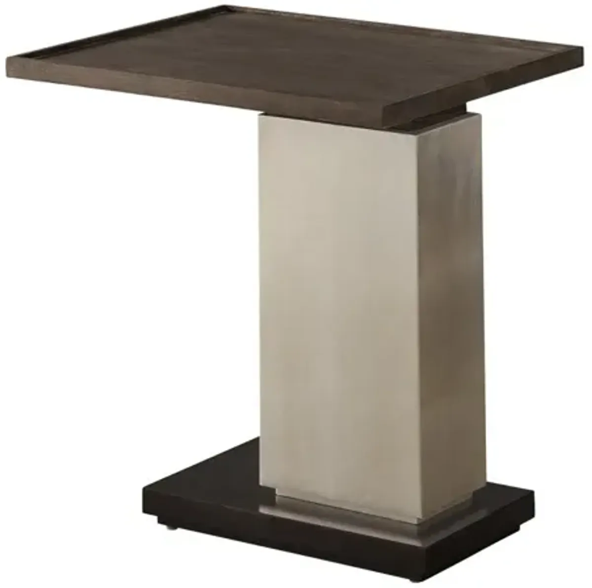 Universal Lucia Otter/Silver Side Table