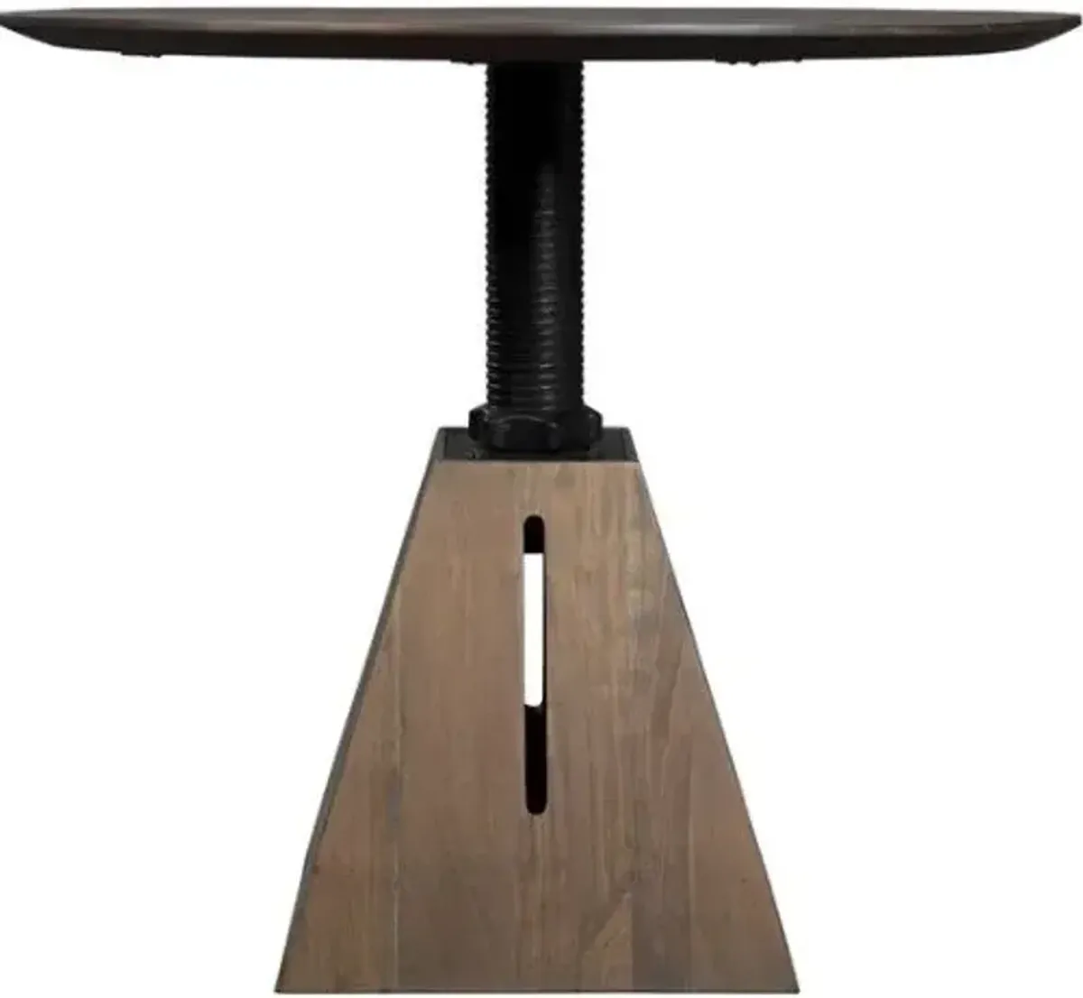 Hekman Brown Round Dining Table