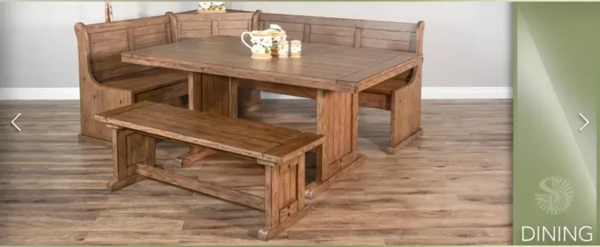 Sunny Designs Doe Valley Buckskin Dining Table