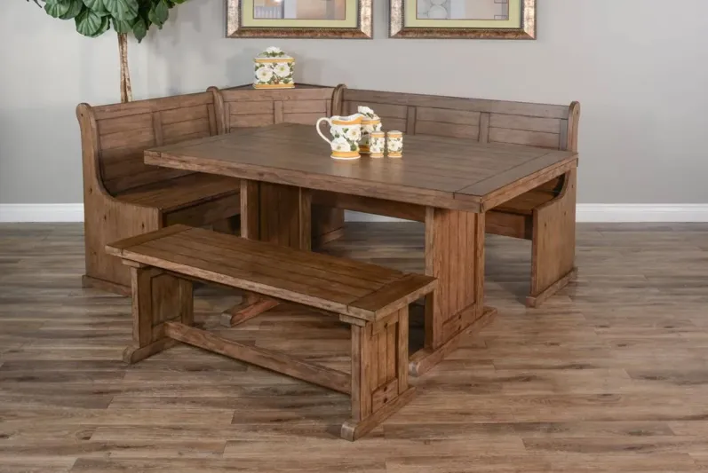 DOE VALLEY BUCKSKIN DINING TABLE