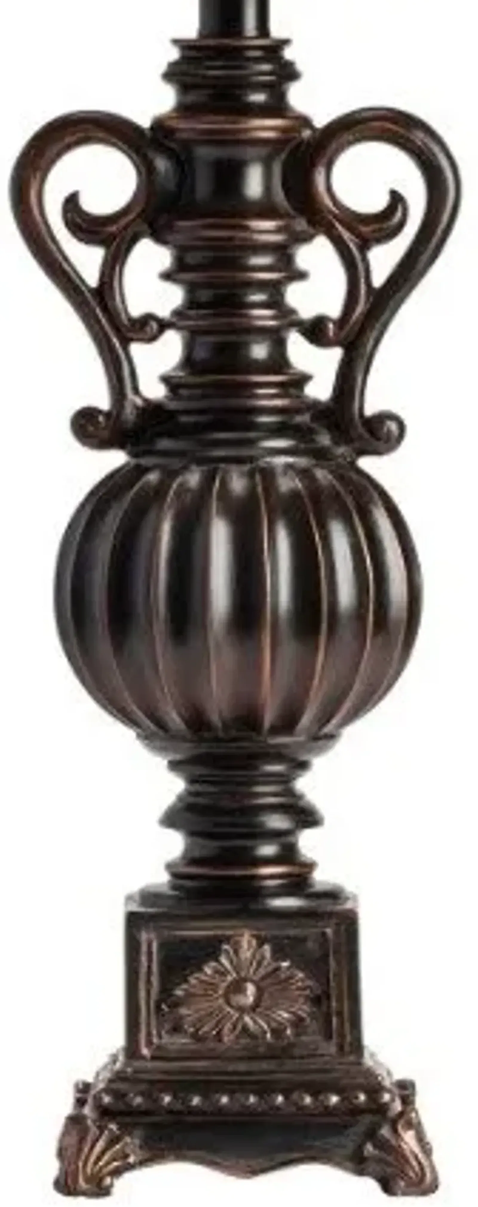 Crestview Moira Beige/Bronze Table Lamp