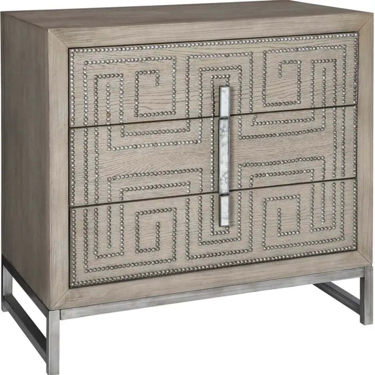 Uttermost Devya Gray Oak Accent Chest