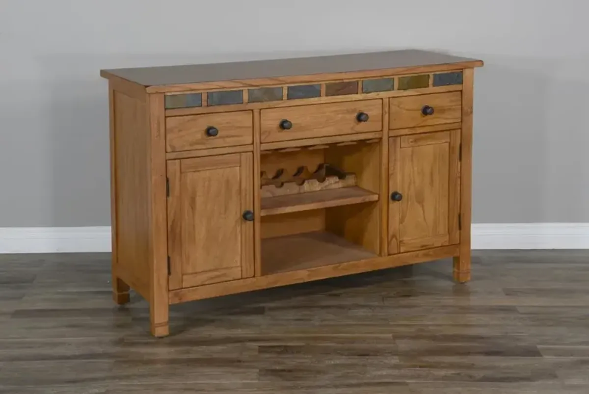 Sunny Designs Sedona Rustic Oak 54 Inch Buffet