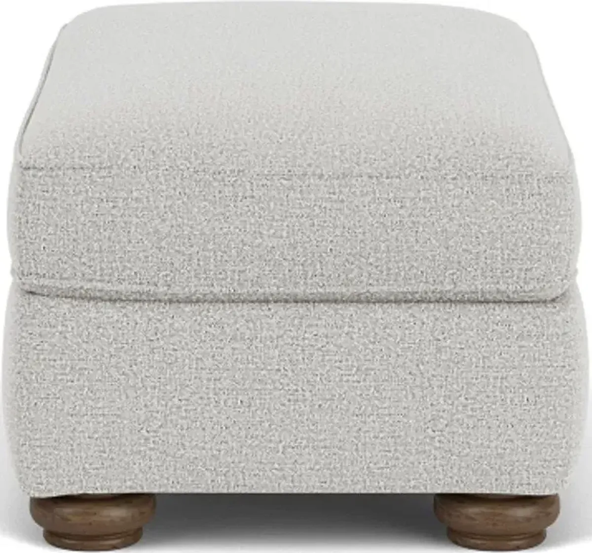 Flexsteel Preston Silver Glacier Cocktail Ottoman