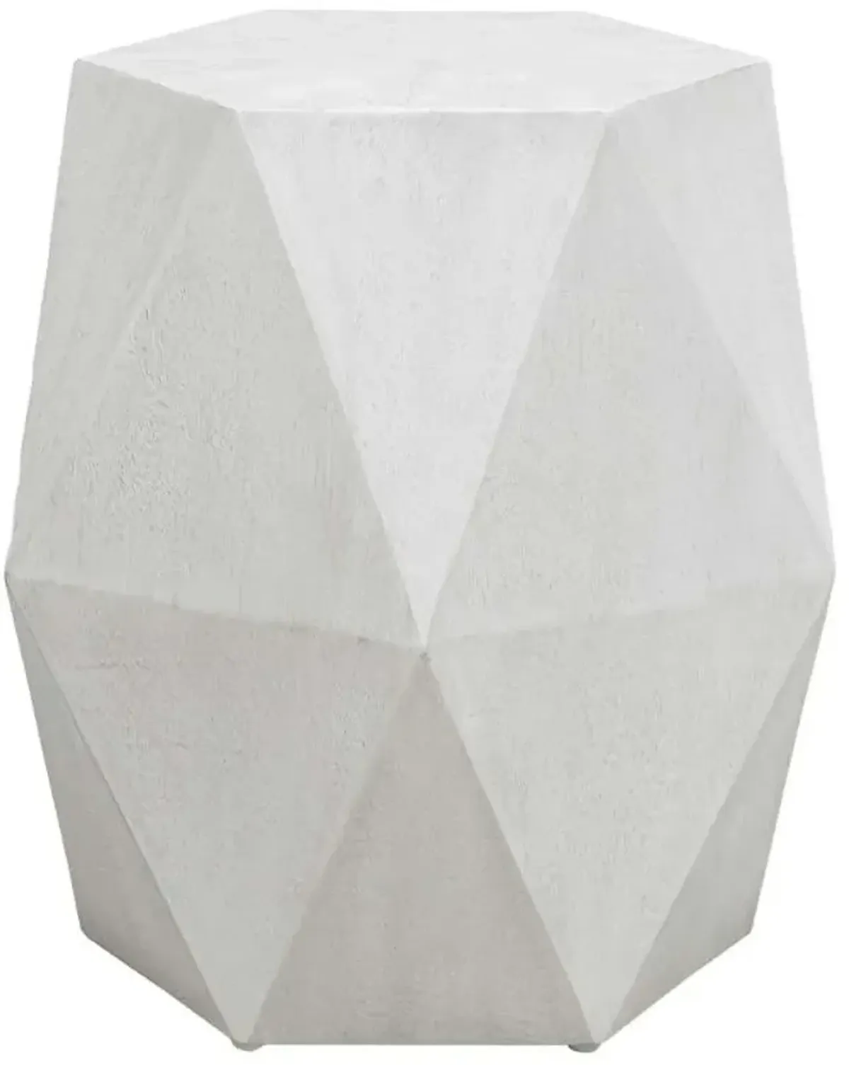 Uttermost Volker White Accent Table