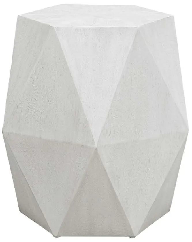 VOLKER WHITE ACCENT TABLE