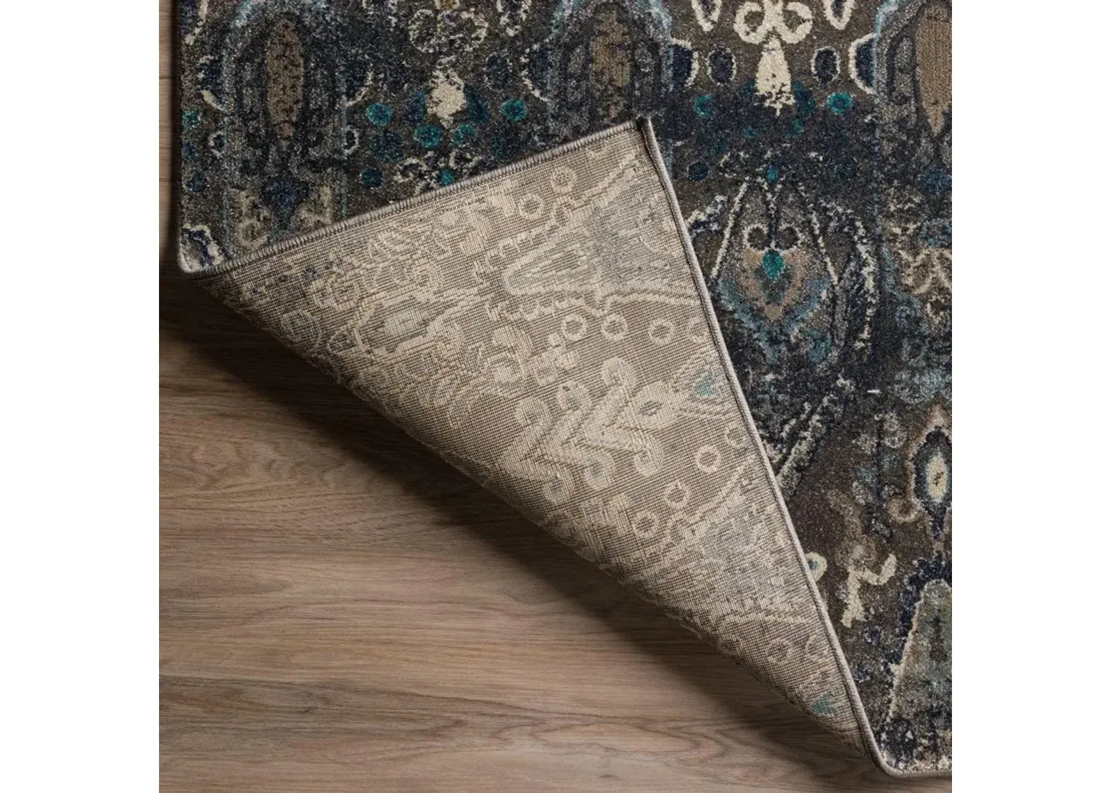 GENEVA PEWTER 5'X8' AREA RUG