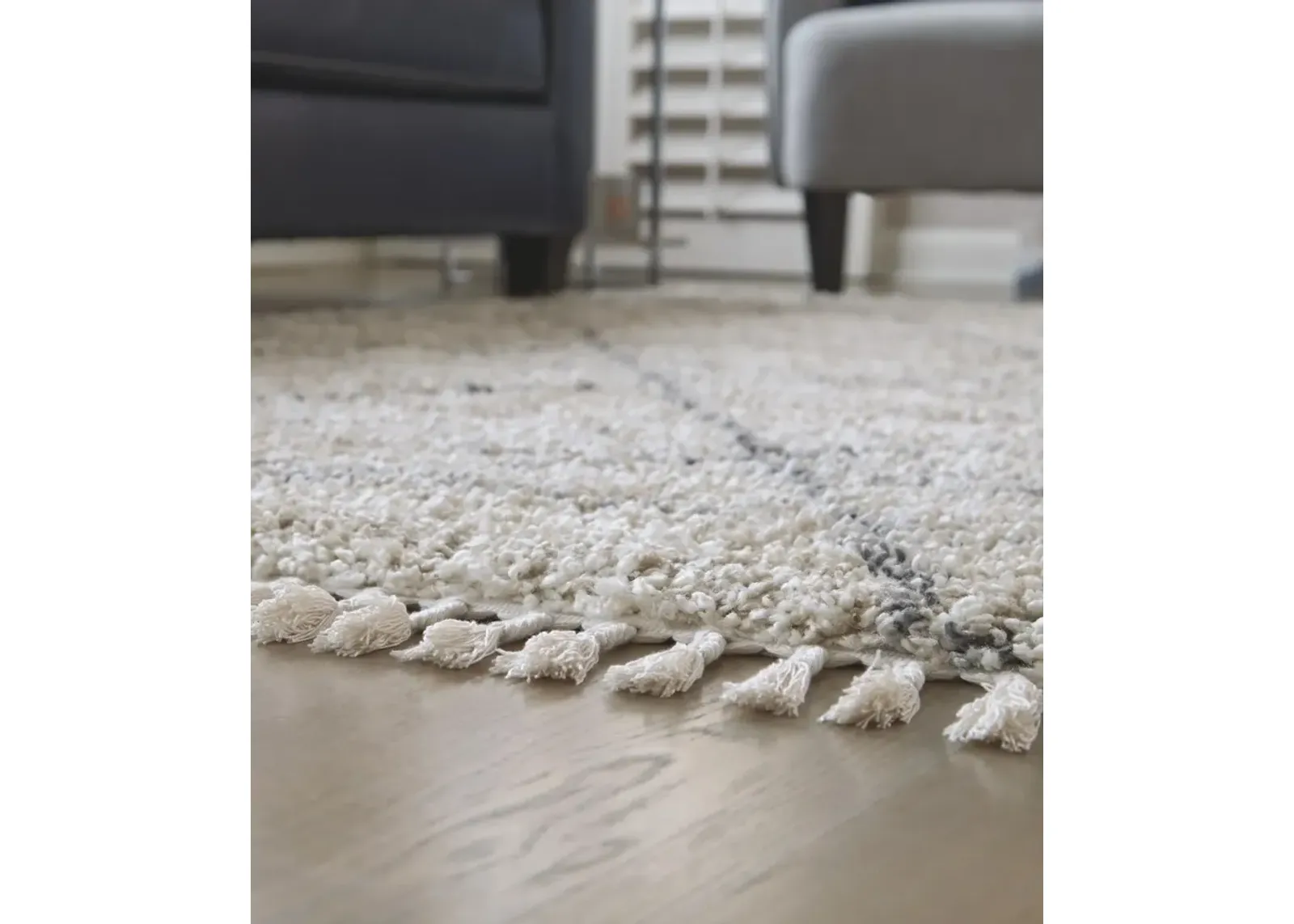 Abdalah Rug - Beige, Gray