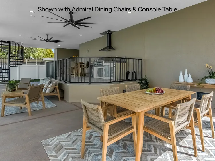 70 INCH ADMIRAL OUTDOOR DINING TABLE