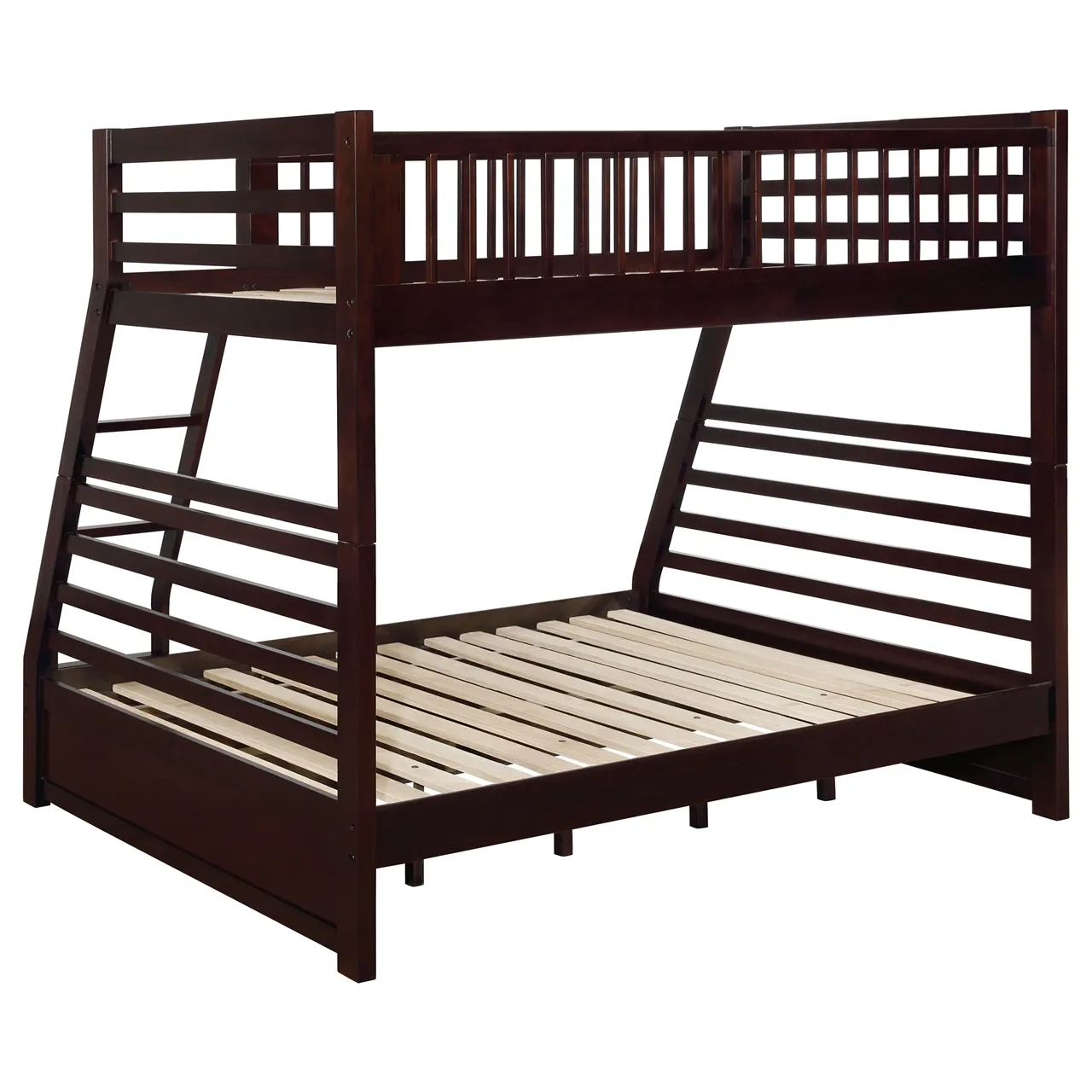 ASHTON TWIN-OVER-FULL BUNK BED CAPPUCCINO