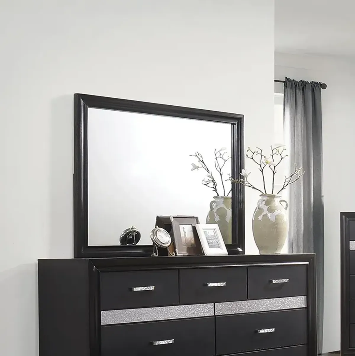 Coaster Miranda Dresser Mirror Black