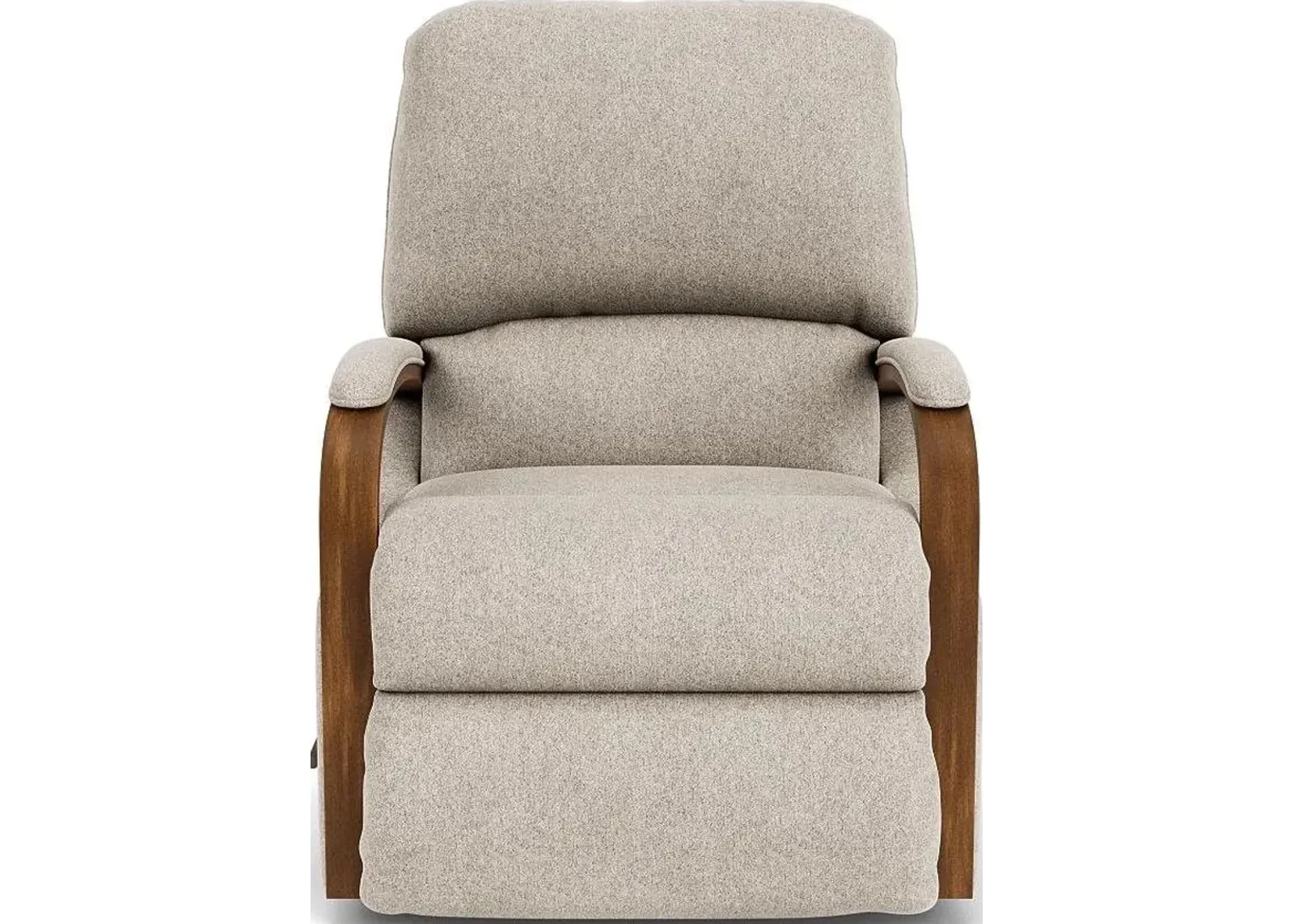 Flexsteel Woodlawn White Shell Manual Recliner