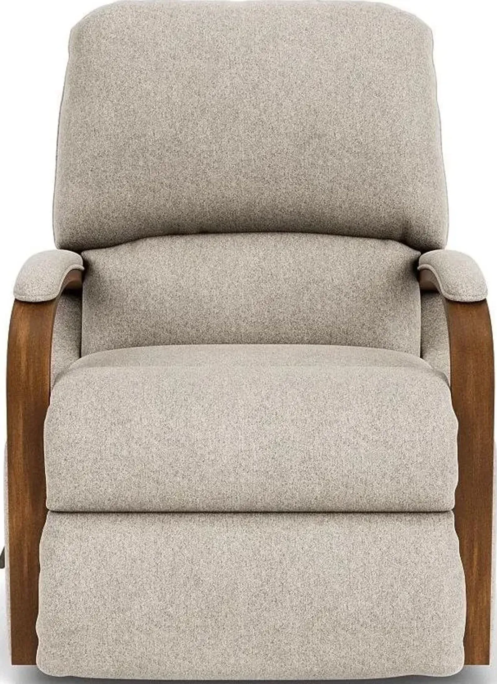 Flexsteel Woodlawn White Shell Manual Recliner