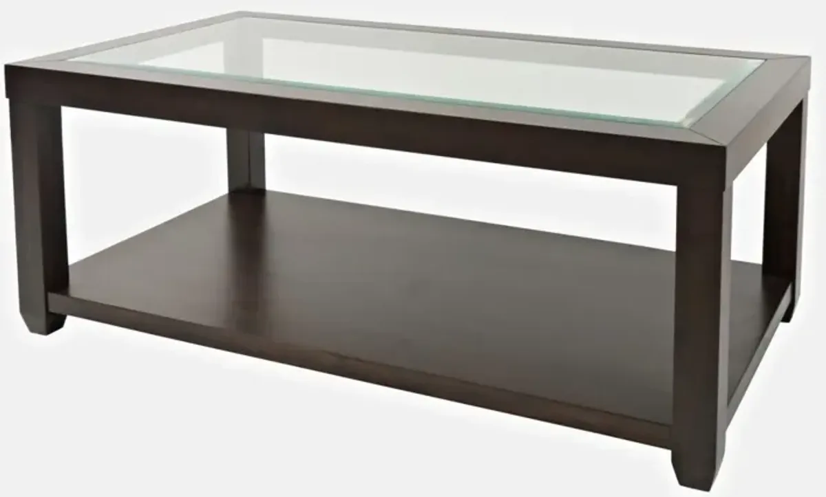 Jofran Urban Icon Rectangle Cocktail Table Merlot