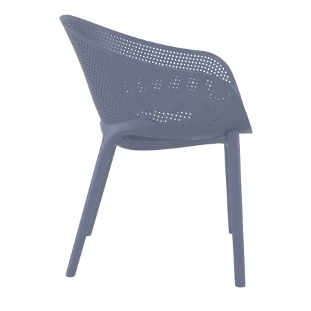 SKY PRO STACKING DINING CHAIR GRAY