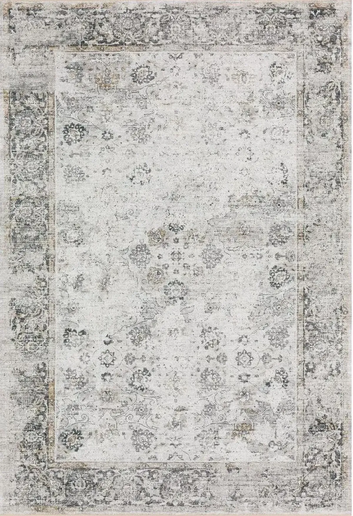 Dalyn Elegant Vintage Faded Ornamental 5'X8' Area Rug