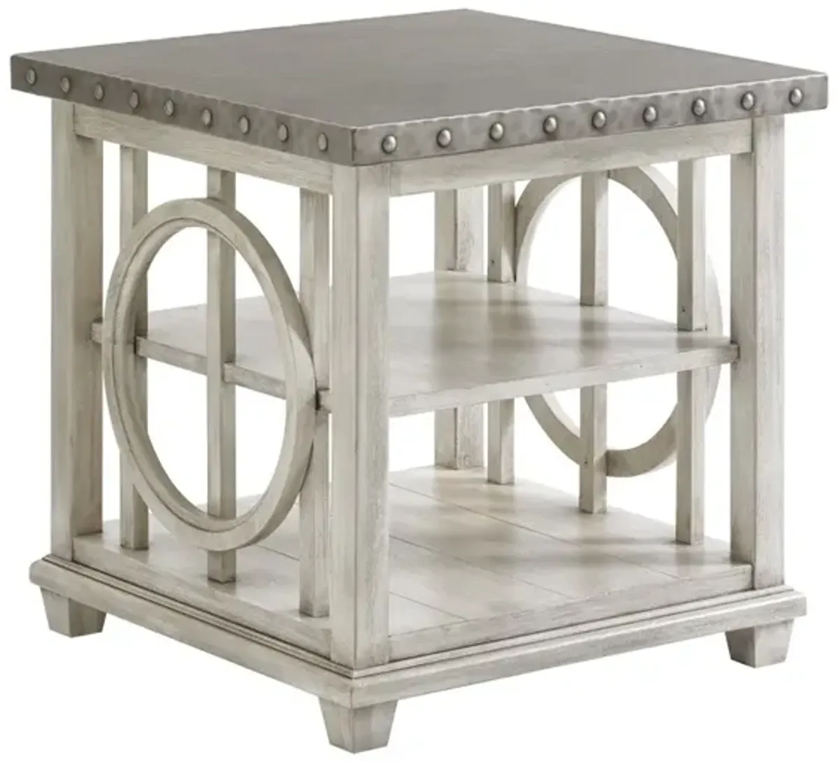 Oyster Bay by Lexington Lewiston Square Lamp Table
