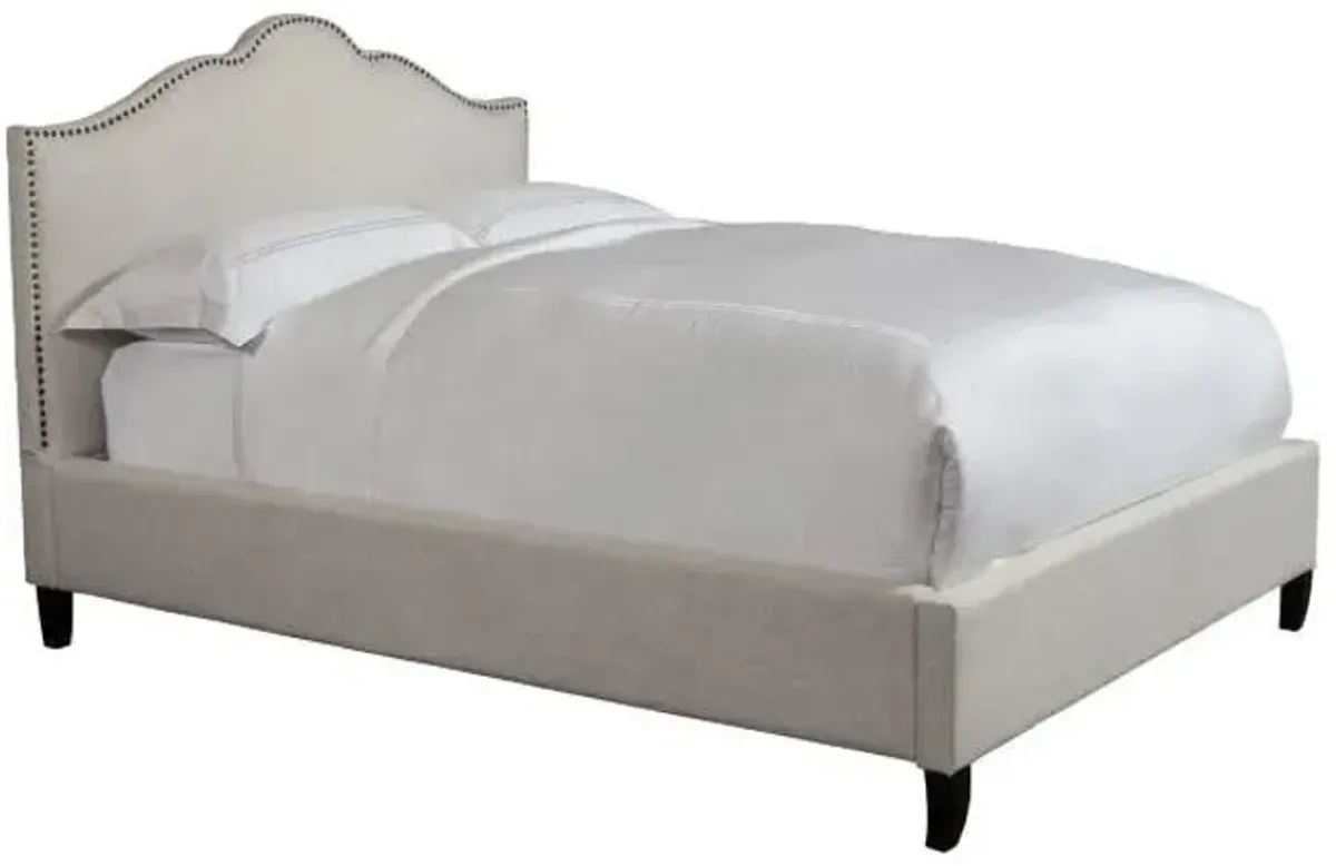 Parker House Jamie Collection King Bed in Flour Natural Color