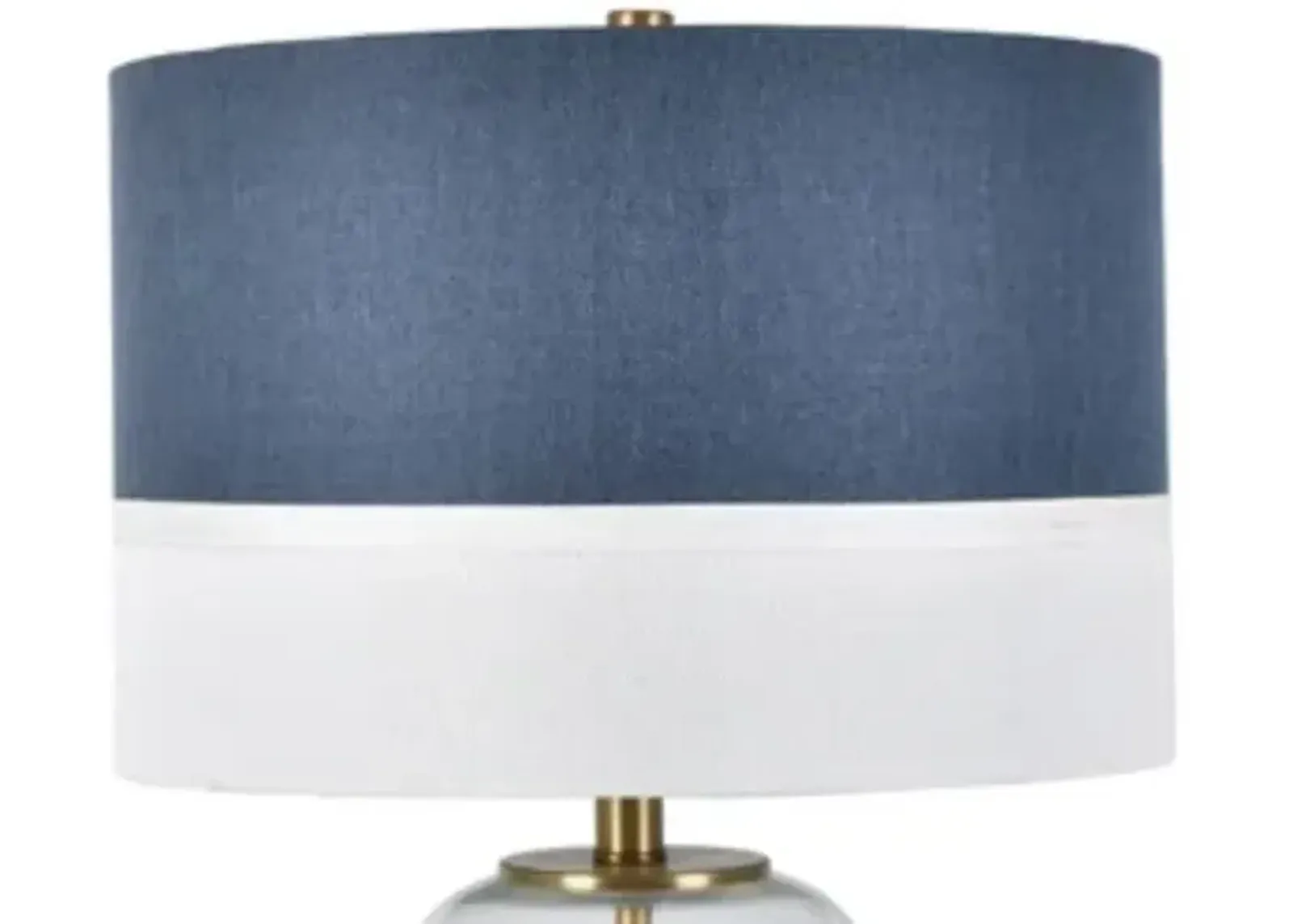 Crestview Nautica Gold/Navy Table Lamp