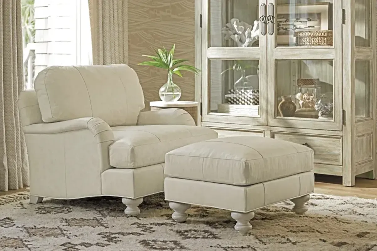 Tommy Bahama Home by Lexington Ocean Breeze Gilmore Leather Armchair