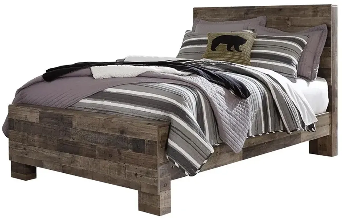 Ashley Derekson Full Panel Bed Multi Gray Benchcraft