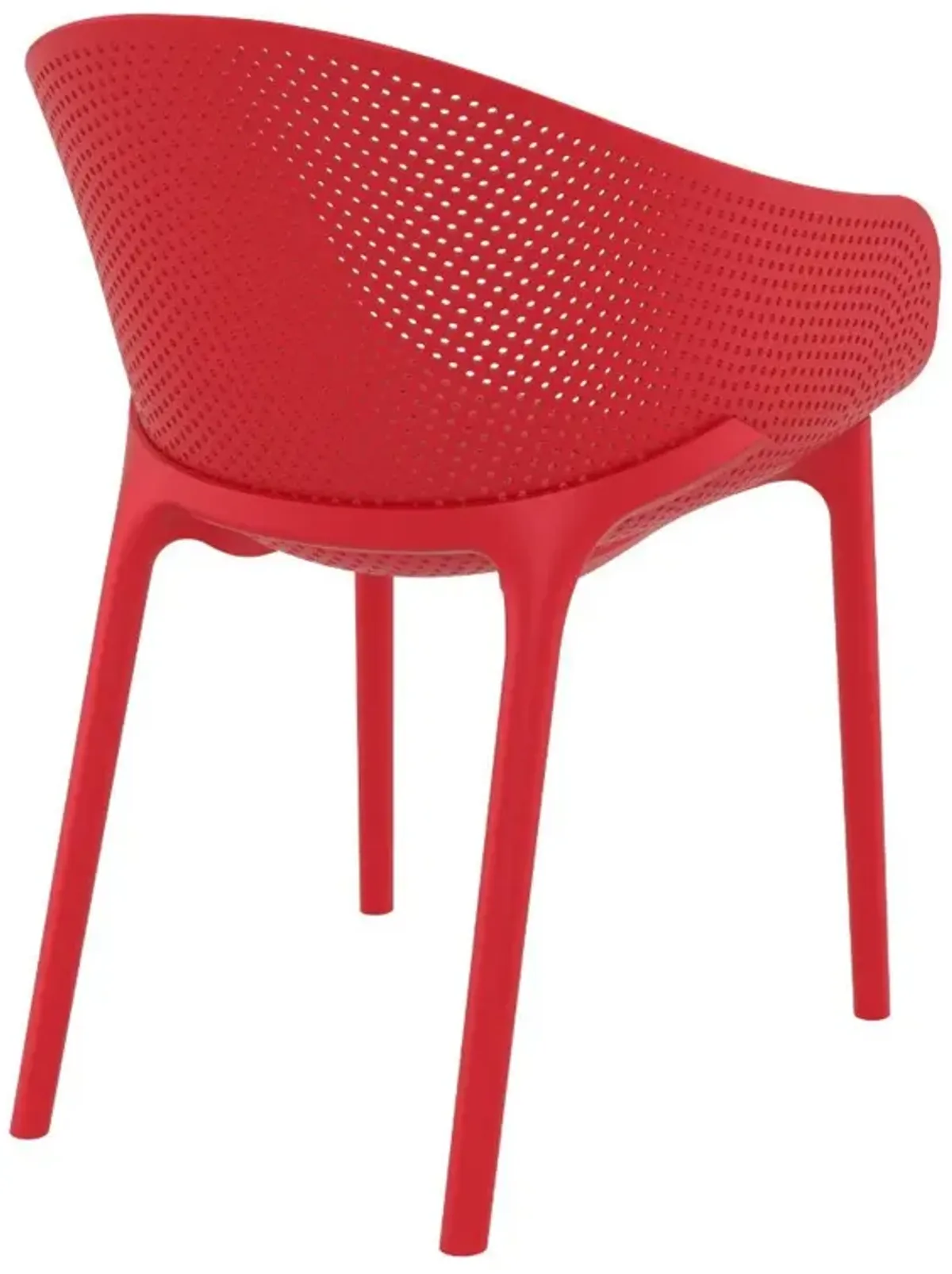 Compamia Sky Outdoor Dining Chair Red