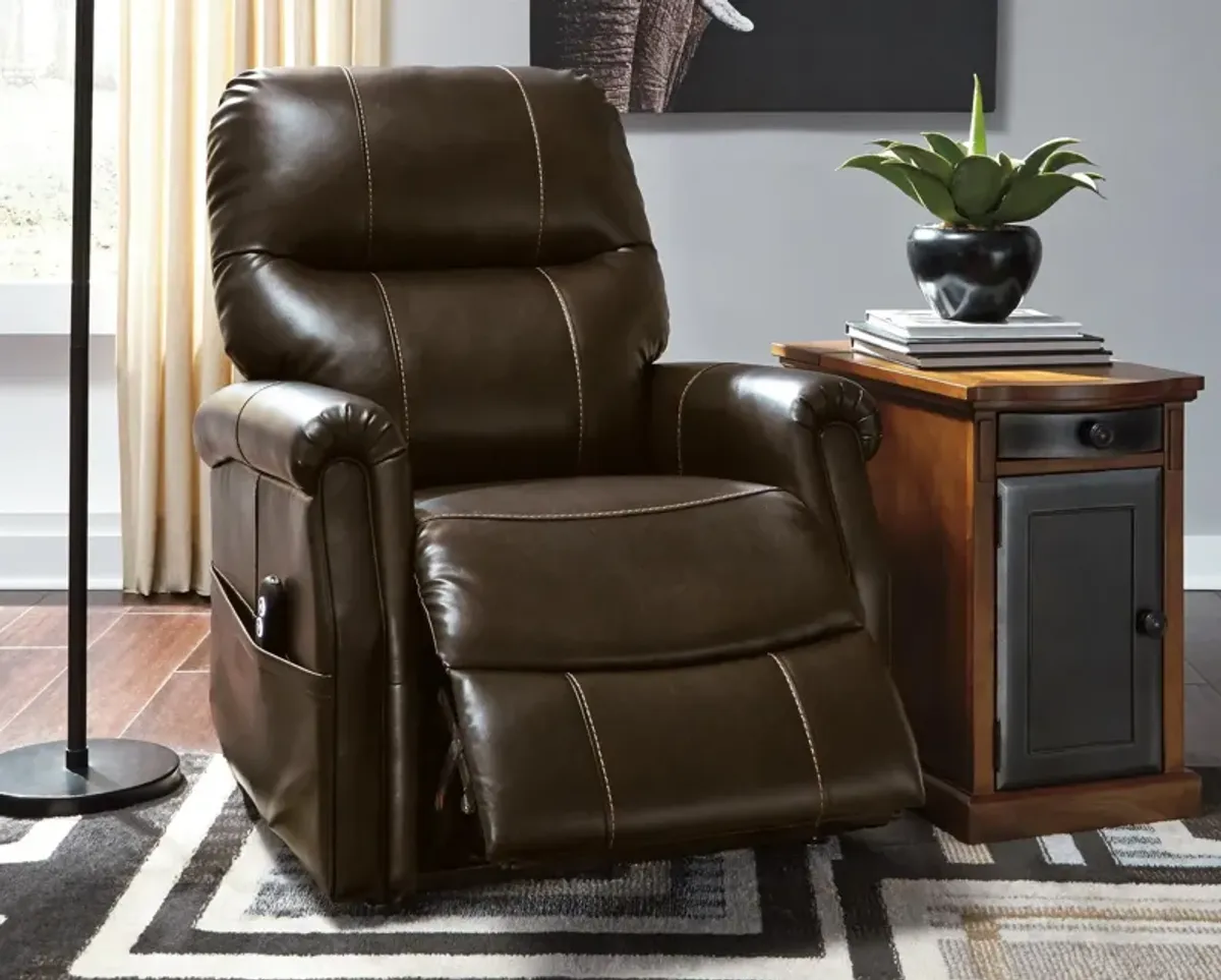 Ashley Markridge Chocolate Power Lift Recliner