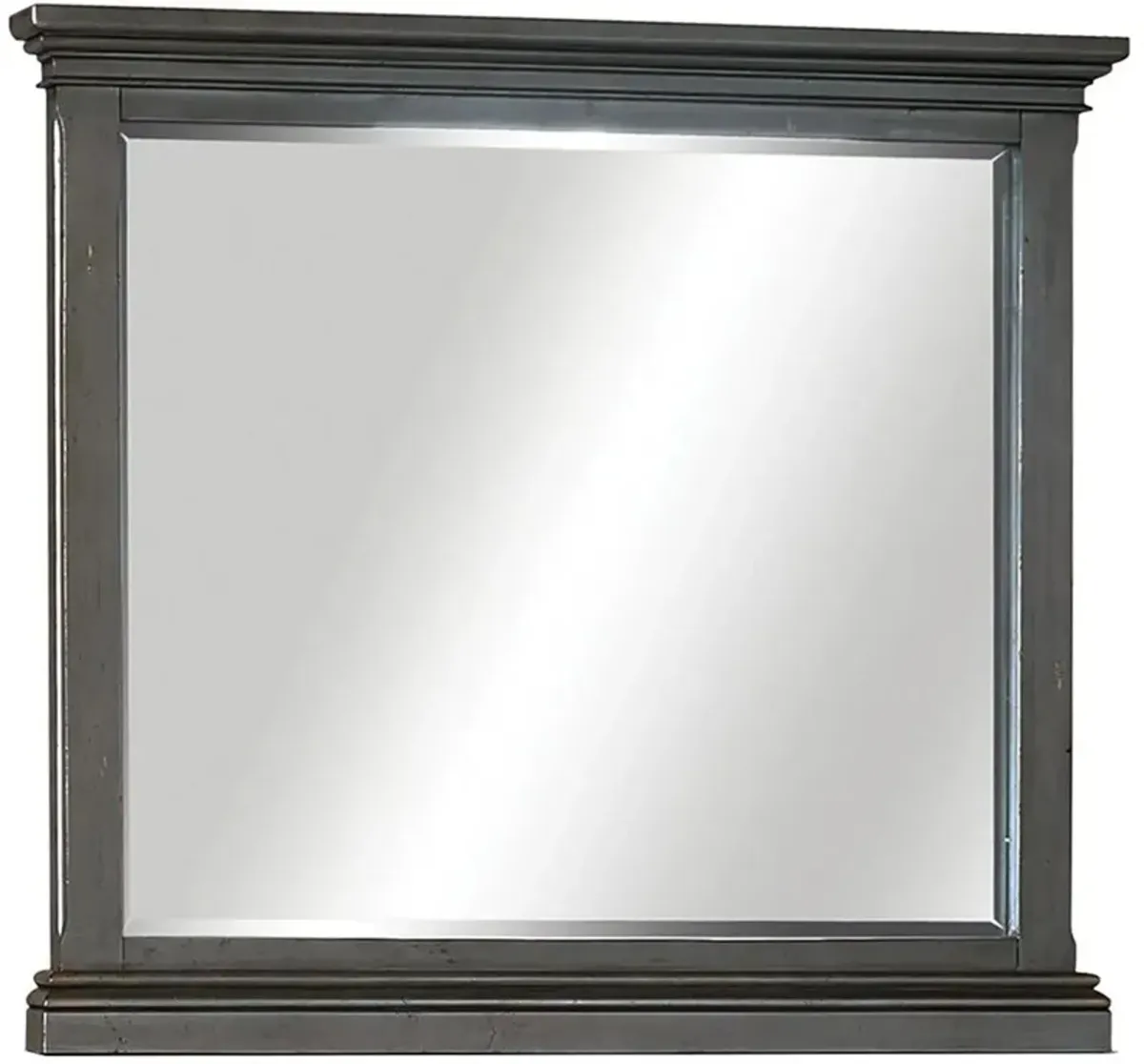 Aspenhome Oxford Peppercorn Landscape Mirror