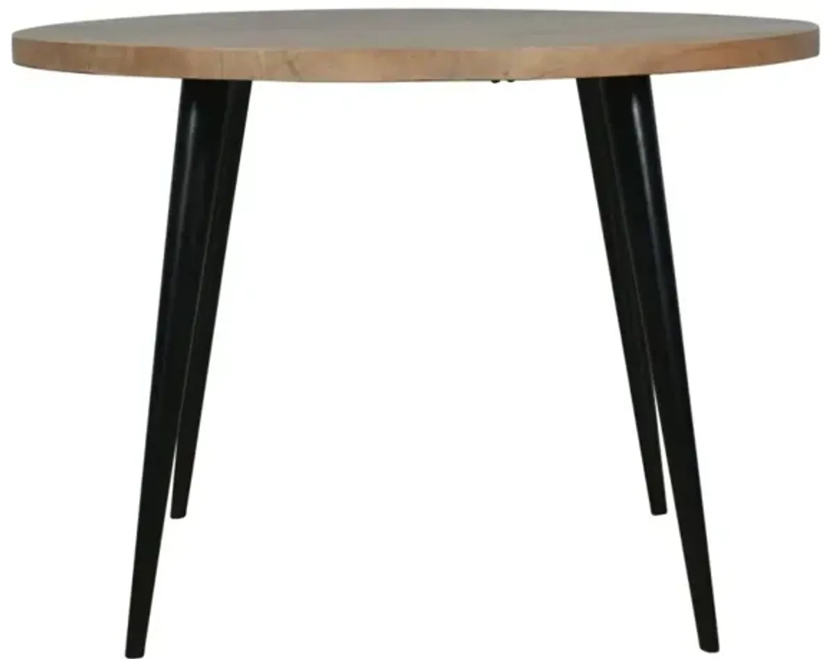 Jofran Prelude Round Dining Table Suede