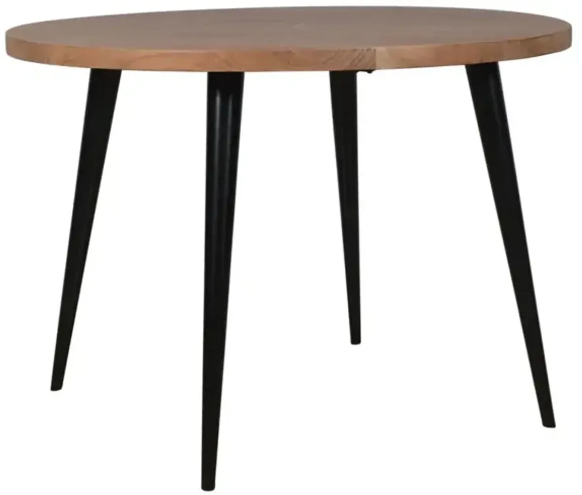 Jofran Prelude Round Dining Table Suede