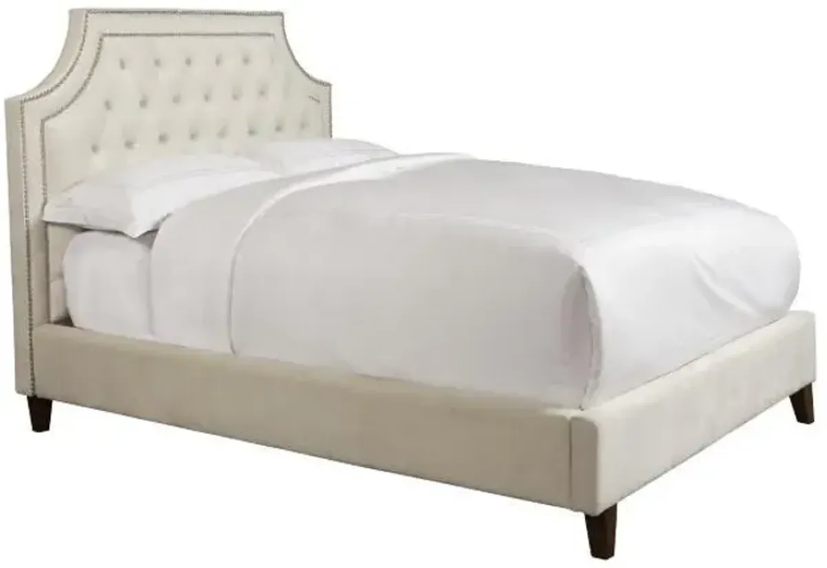 JASMINE KING HEADBOARD ONLY - CHAMPAGNE CREAM