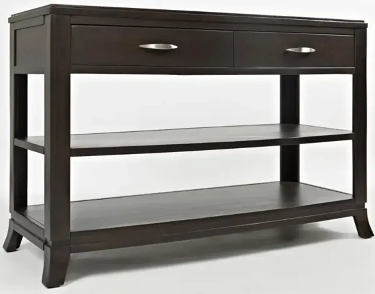 Jofran Downtown Sofa Table Merlot