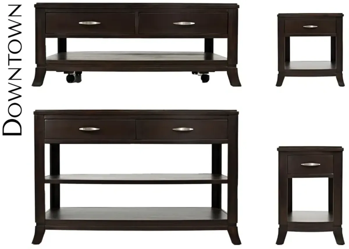 Jofran Downtown Sofa Table Merlot