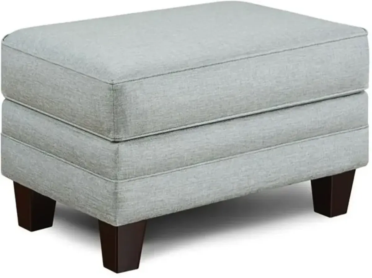 Fusion Grande Mist Grey Ottoman