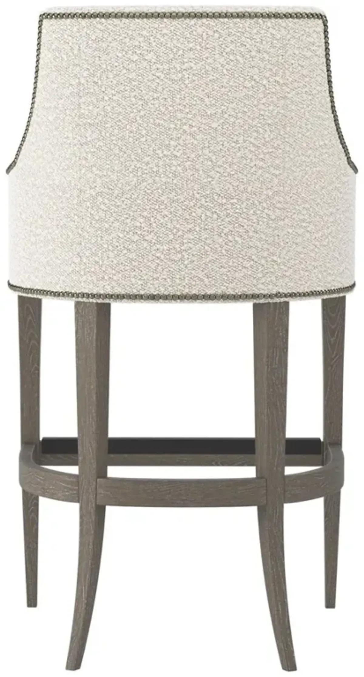 Bernhardt Keeley Upholstered Fabric Bar Stool