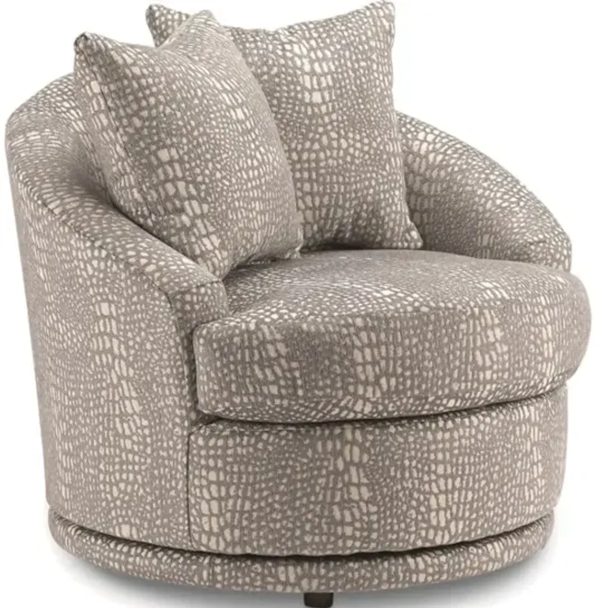 Best Home Alanna Swivel Accent Barrel Chair