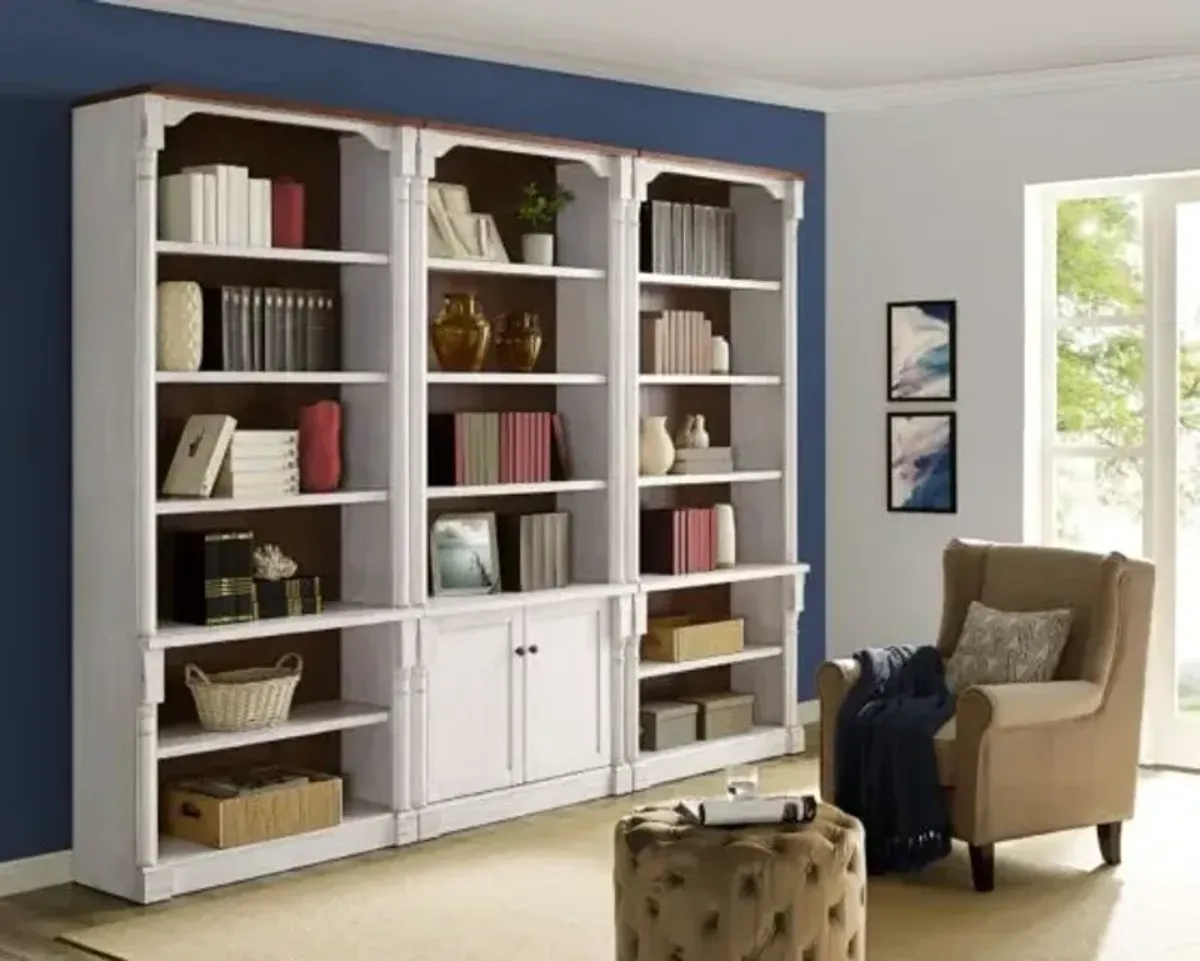 DURHAM 94 INCH TALL BOOKCASE WITH LOWER DOORS