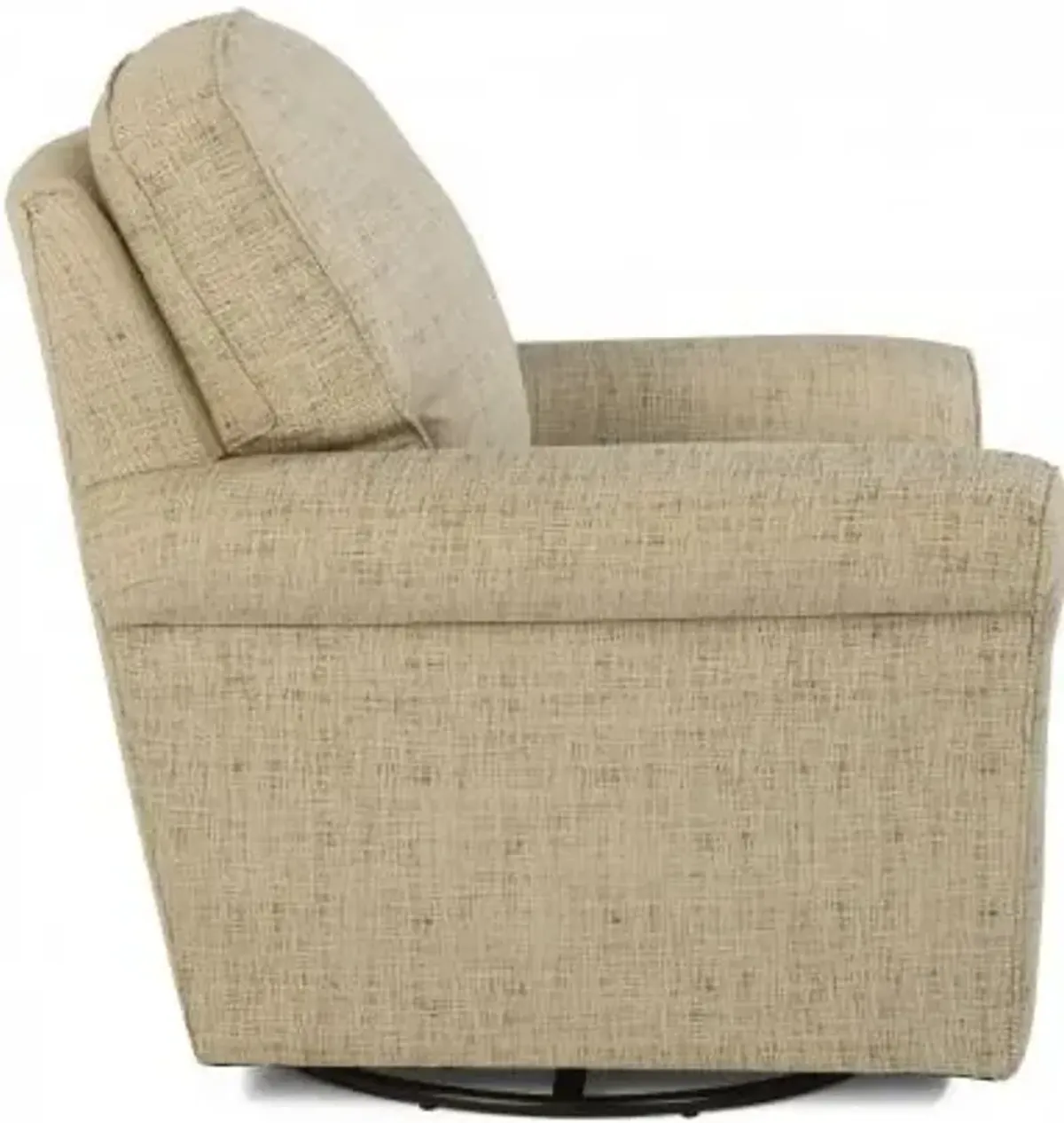 Flexsteel Parkway Beige Swivel Glider