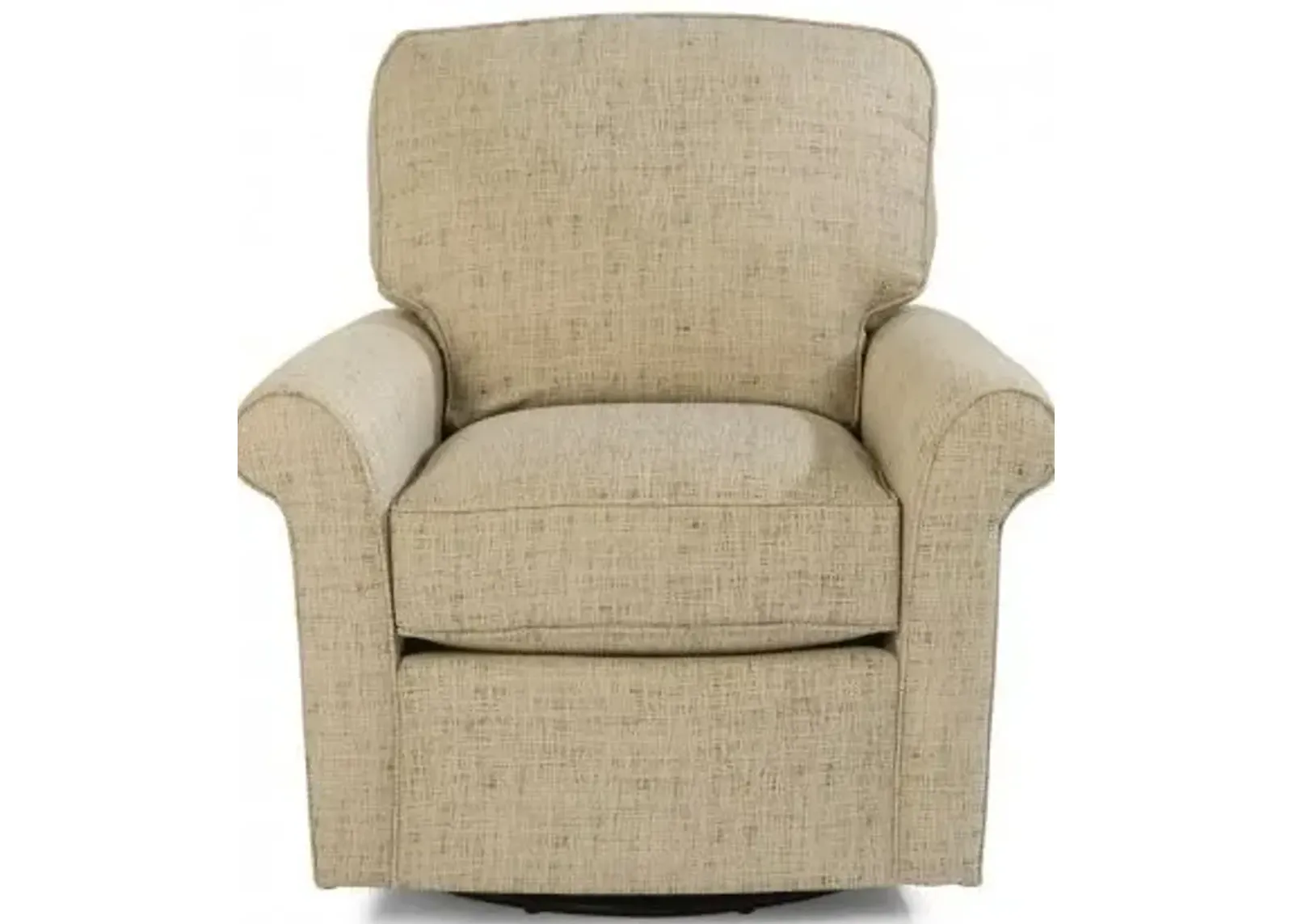 Flexsteel Parkway Beige Swivel Glider