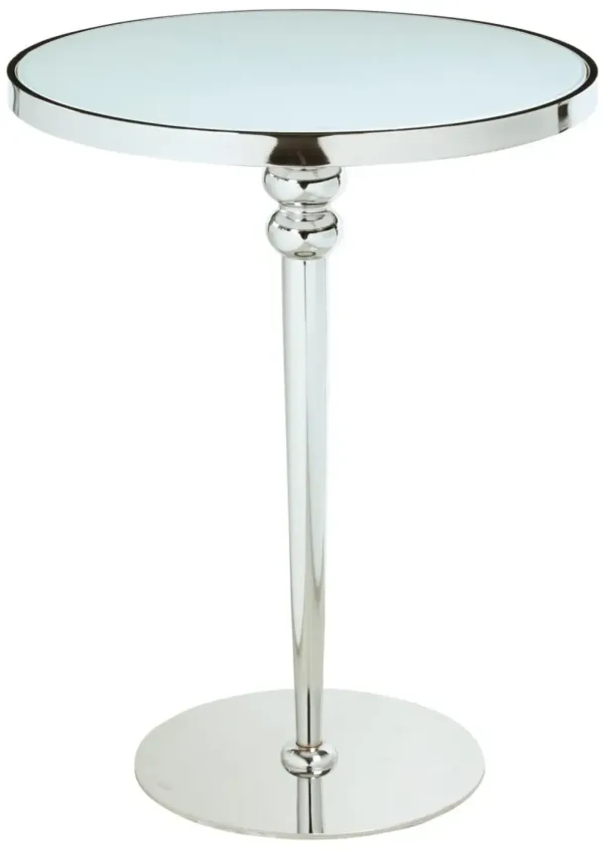 Chintaly Denise Contemporary Starphire Glass Counter-Height Table