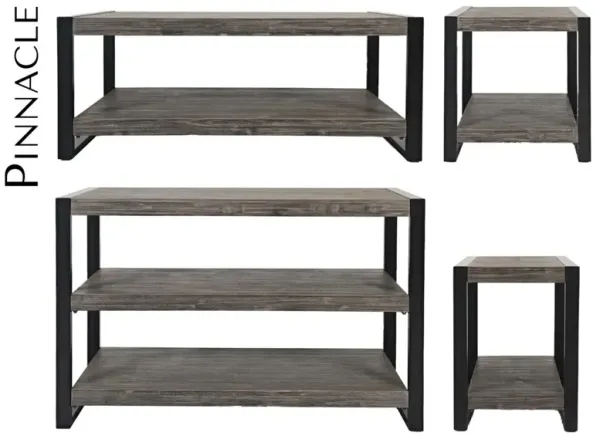 Jofran Pinnacle End Table Platinum