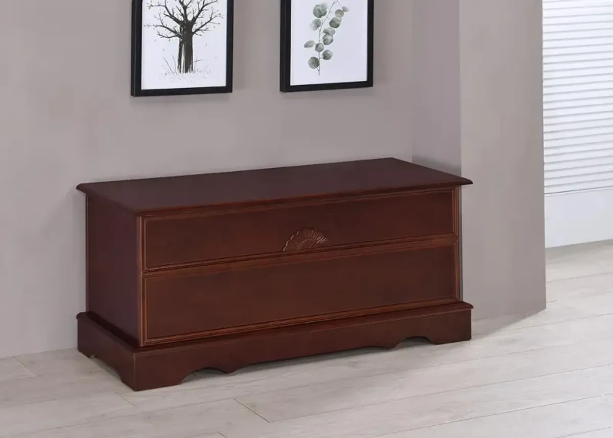 Coaster Paula Cedar Chest Warm Brown