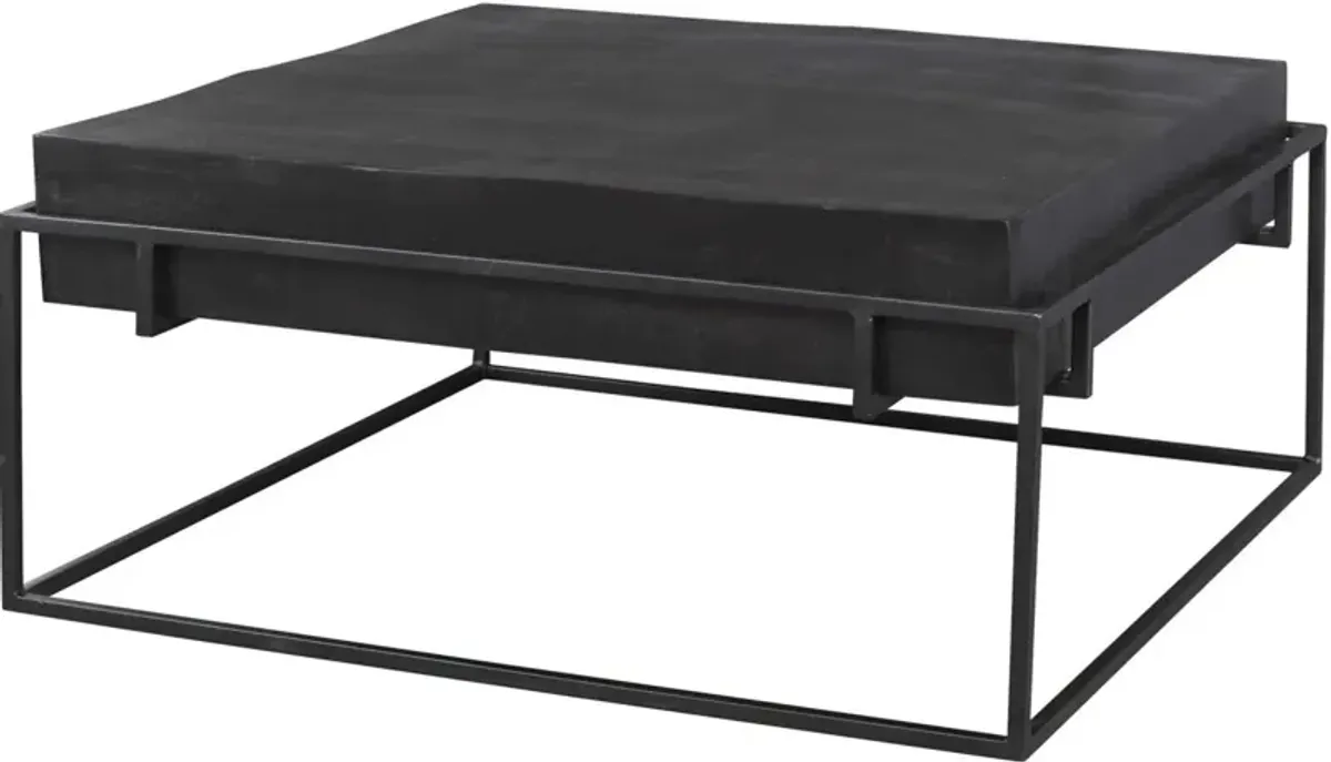 TELONE BLACK COFFEE TABLE