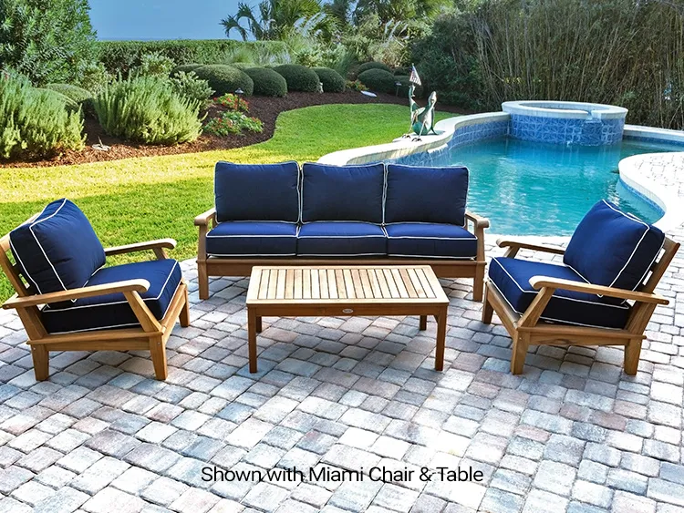 THREE-SEATER MIAMI OUTDOOR SOFA