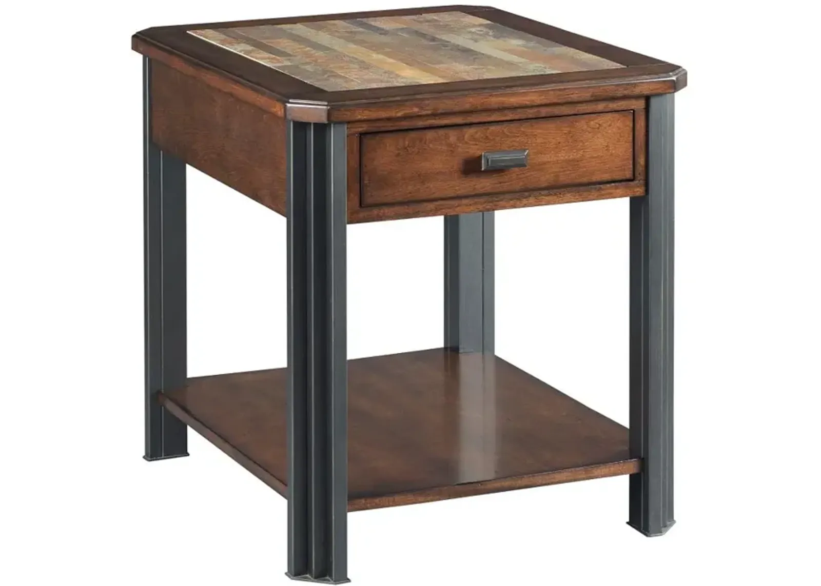 SLATON-HAMILTON RECTANGULAR DRAWER END TABLE