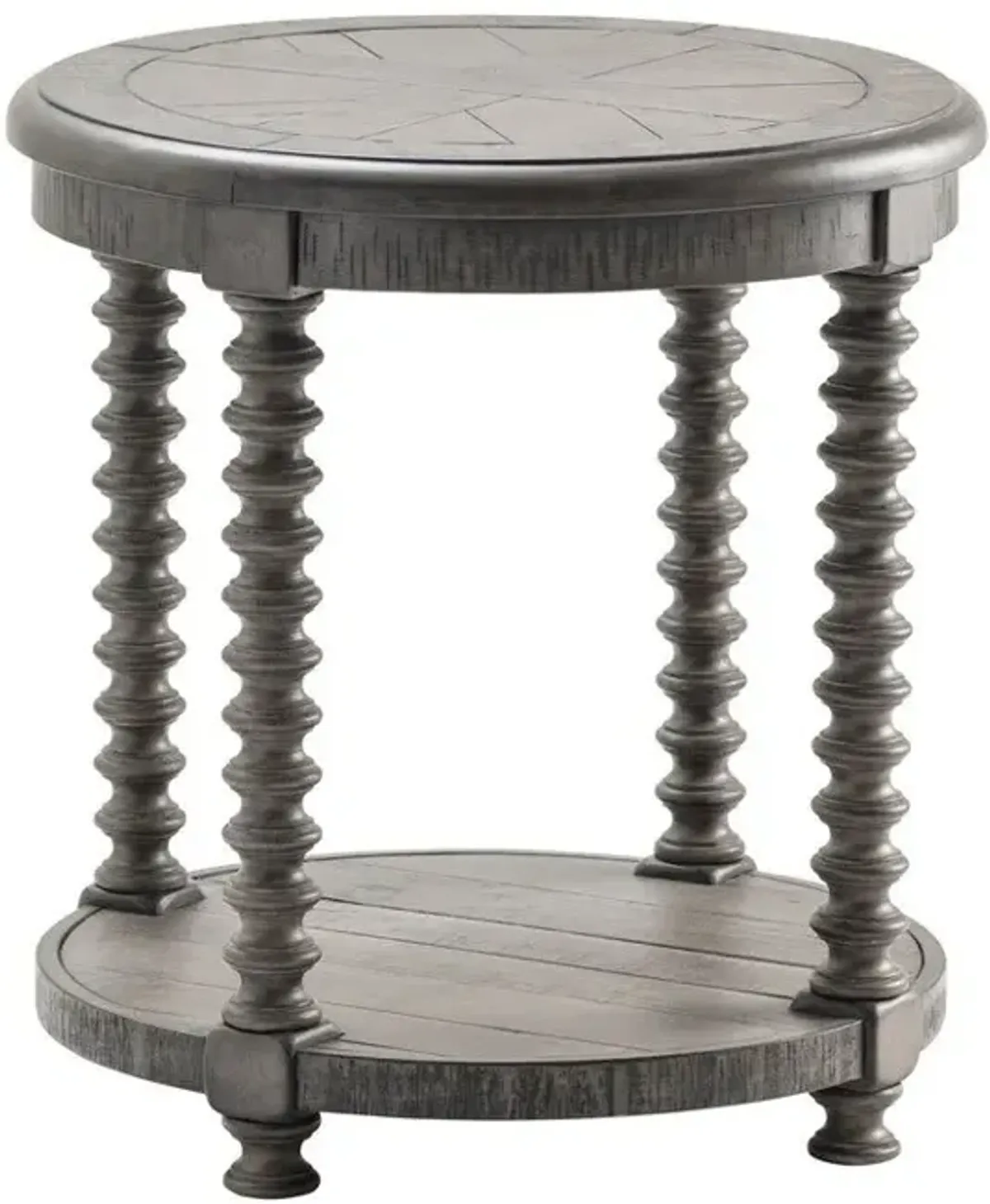 PEMBROKE DISTRESSED GREY COCKTAIL TABLE