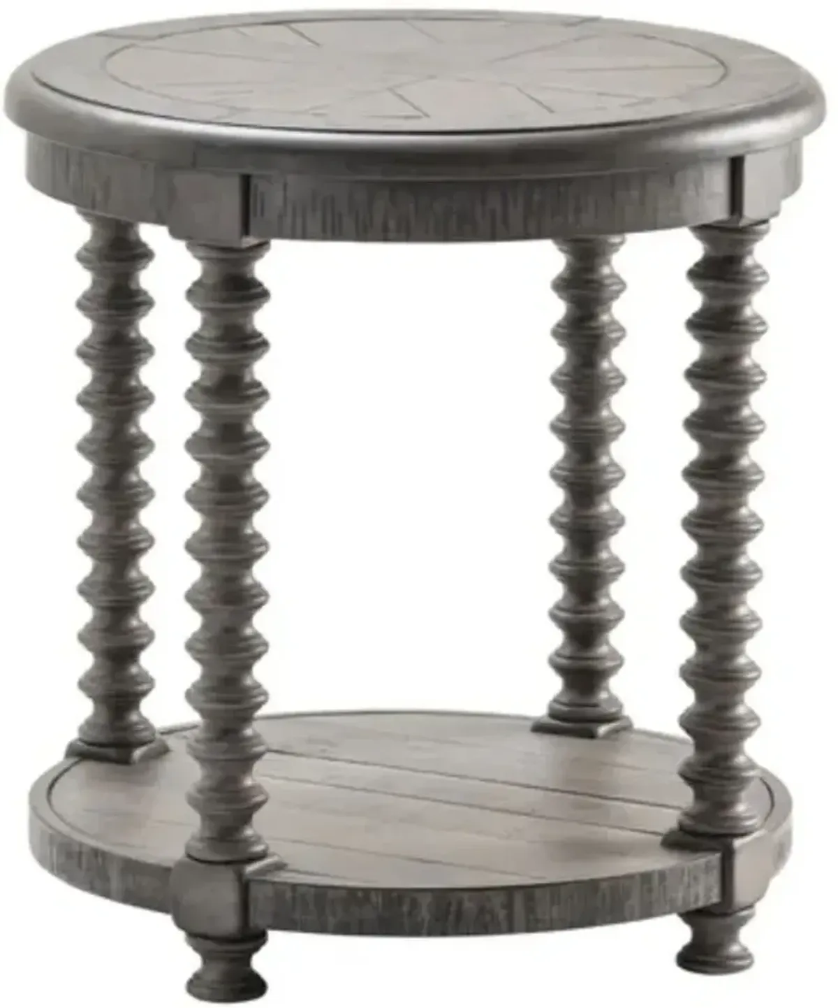 Crestview Pembroke Distressed Grey Cocktail Table